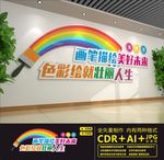 美术教室文化墙