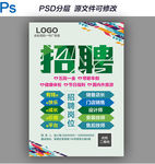 招聘单页海报