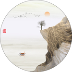 水墨山水画