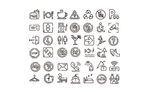 公共标识小图标