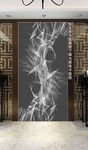 线条山水画