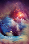 星空星座浪漫梦幻背景