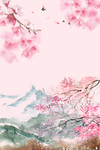 樱花背景