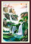 水墨山水画