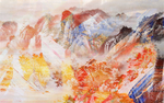 抽象油画
