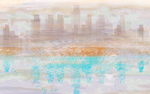 抽象油画