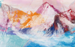 抽象油画