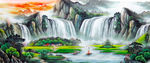 山水风景画