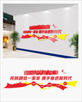 民族团结文化墙
