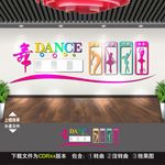 舞蹈文化墙