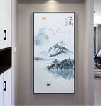 玄关山水画 山水装饰画