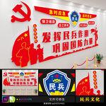 民兵文化墙