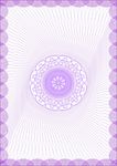 防伪紫花纹