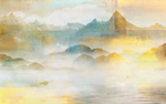 抽象油画