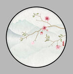 圆形装饰画