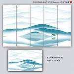 水墨山水画