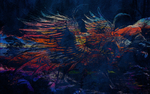 抽象油画