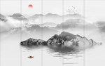 水墨山水画