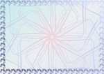 雅蓝天 防伪证书纹