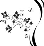 五格花矢量图