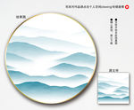 意境山水背景