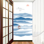 玄关禅意山水