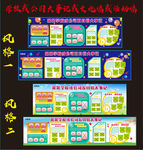 学校或公司大事记或文化墙或活动