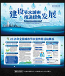 2019全国城市节水宣传周展板