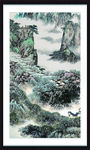 巨幅山水画