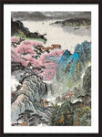 巨幅山水画