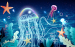 海星背景