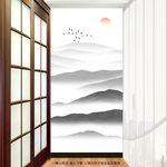 新中式水墨画