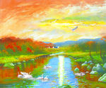油画