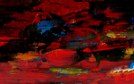抽象油画