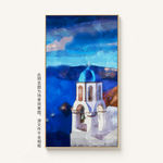现代北欧欧式抽象手绘装饰画油画