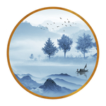 中式水墨山水
