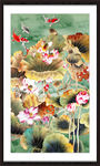 国画荷花