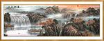 国画山水画