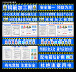 钢筋加工棚 工地安全通道