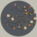 手绘花鸟