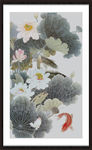 国画荷花