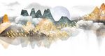 抽象山水