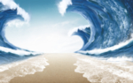 3D海浪背景墙