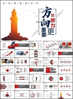 方向比努力重要PPT