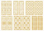 隔断屏风花纹