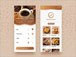 咖啡概念app界面