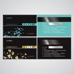 简约黑色会员卡