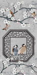 玄关花鸟图