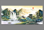 山水国画