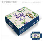 蓝莓水果包装箱包装礼盒设计